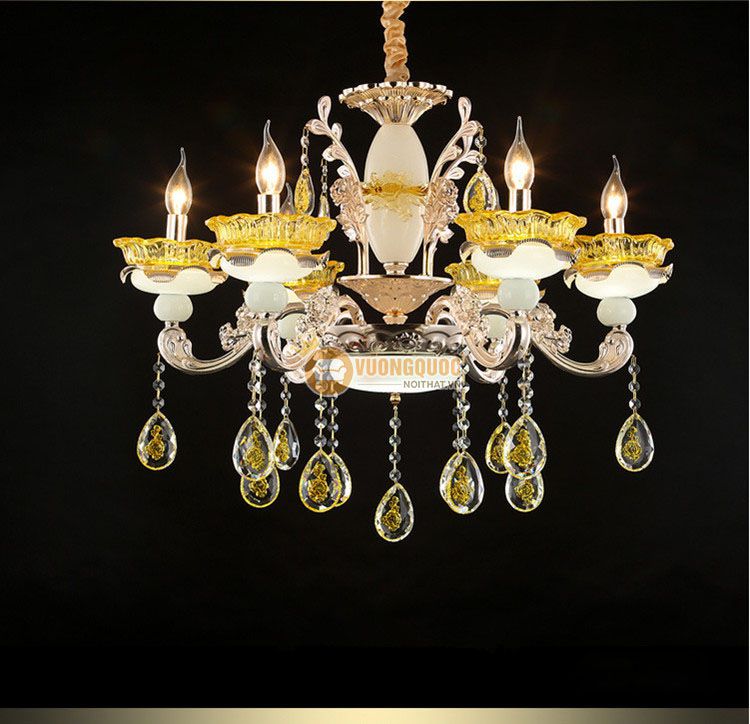 Đèn chùm pha lê nến trang trí nhập khẩu CM226-9